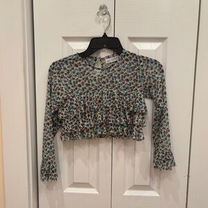 Zara Multicolor Floral crop
Top